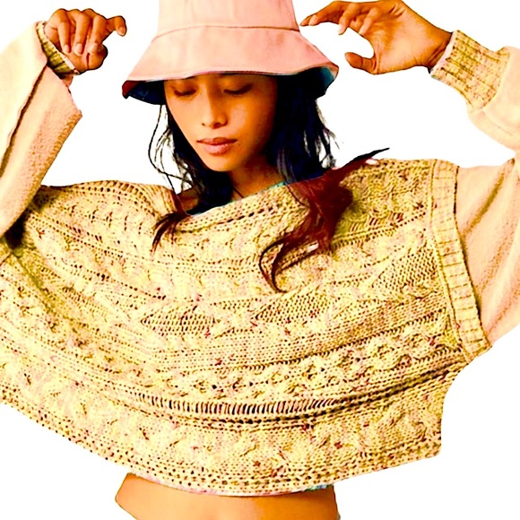SALE Free People Honey Cable Honeycomb Jumper - Picture 6 of 9
